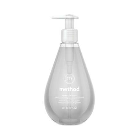 METHOD Gel Hand Wash, Sweet Water, 12 oz Pump Bottle 00034